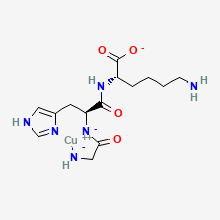 GHK-Cu molecular structure