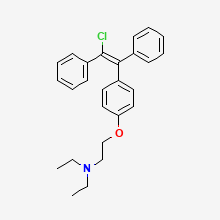 ENCLOMIPHENE molecular structure