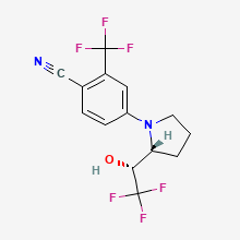 LGD-4033 molecular structure