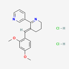 GTS 21 molecular structure