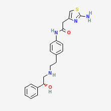 MIRABEGRON molecular structure