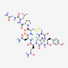 Oxytocin molecular structure