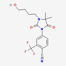RU 58841 molecular structure