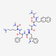 GHRP-2 molecular structure