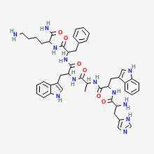 GHRP-6 molecular structure