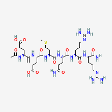 Argireline molecular structure