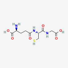 Glutathione molecular structure