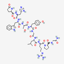 Gonadorelin molecular structure