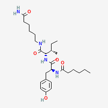 DIHEXA molecular structure