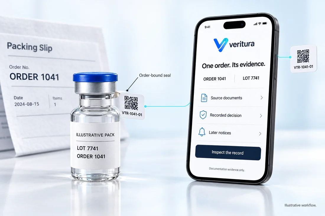 Scan it in: a designed view of the Veritura workspace